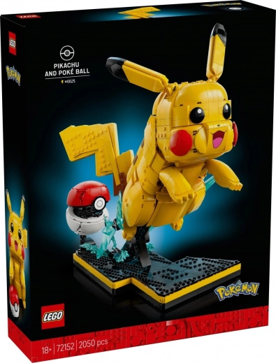 LEGO Pokémon Pikachu i Pokéball – kolekcionarski model