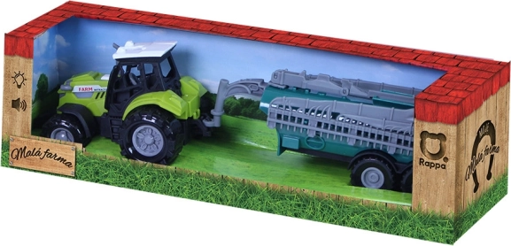 Traktor sa zvukom i svjetlom s cisternom za prskanje – moja mala farma