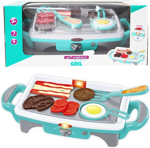 Električni dječji roštilj s priborom MOJE DOMAĆINSTVO