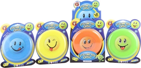 Leteći tanjur s nasmiješenim licem 19 cm