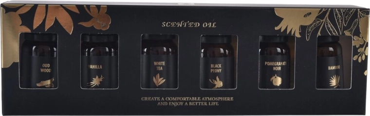 Poklon set eteričnih ulja Black 6×10 ml