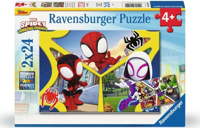 Ravensburger Puzzle Spidey 2x24 dijelova