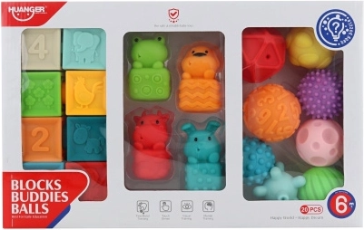 Veliki set dječjih igračaka za razvoj osjetila Huanger