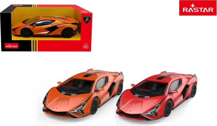 Metalni autić Lamborghini Sián 1:43 Rastar crveni - 1 kom