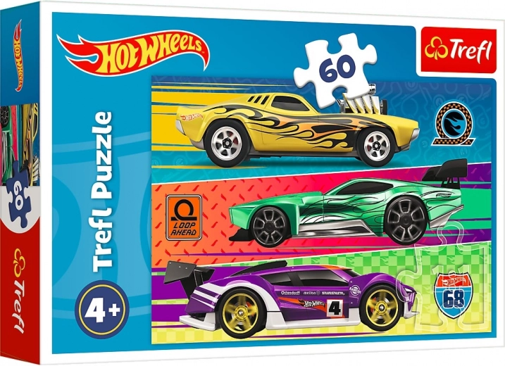 Puzzle HOT WHEELS utrka 60 dijelova
