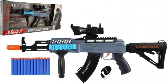 Strojnica na pjenaste metke sa svjetlom i zvukovima, 60 cm