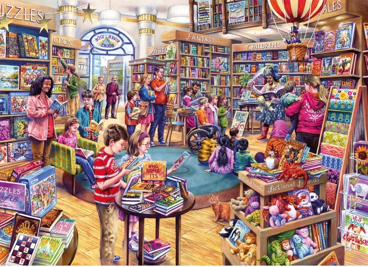 Gibsons puzzle Okretači stranica 1000 dijelova