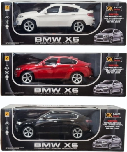 Remote-Controlled BMW X6 Car 1:14 - 1 Piece