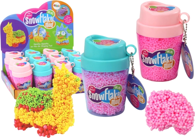 Ružičaste pjenaste kuglice Squishy u čašici