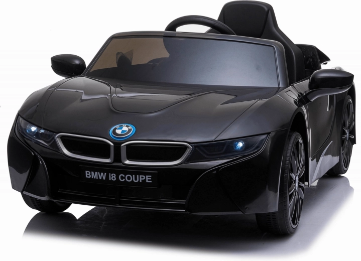 Dječji električni autić BMW i8, crni, 12 V