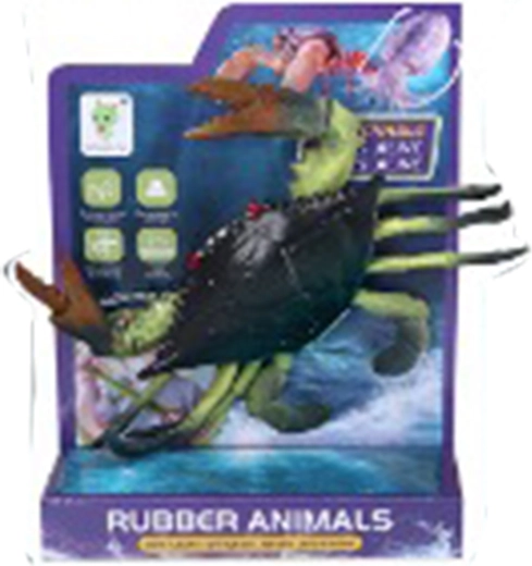 Gumeni rak 13 cm – vesela igračka za kadu i za vrt