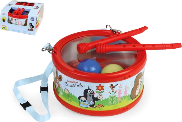 Limeni bubanj Krtko 21 cm s palicama