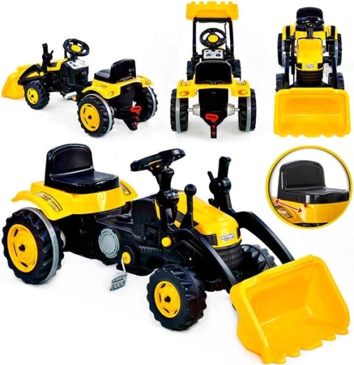 Traktor na pedale Woopie MaxTrac classic s prednjom žlicom