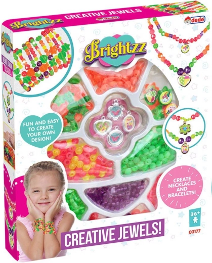 Bino kreativni set za nizanje perlica s privjescima