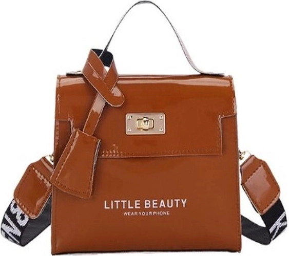 Brown crossbody handbag