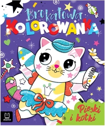 Bojanka sa šljokicama Psići i mačići