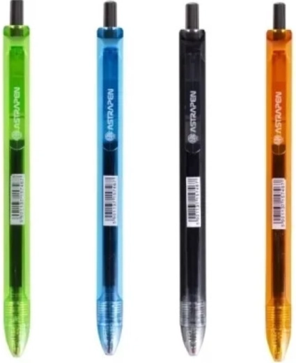 Kugličasta olovka ASTRA Stripes, 0,7 mm, mješavina boja