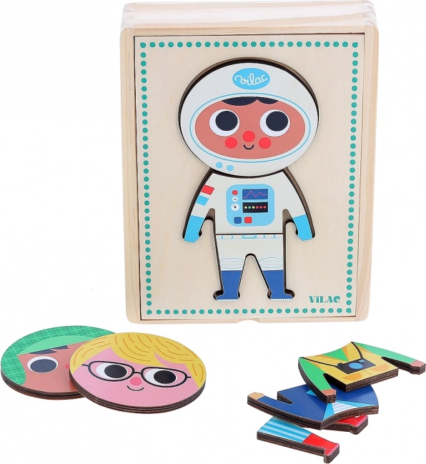 Vilac puzzle za oblačenje Jules