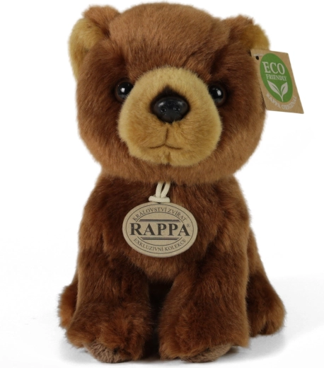 Rappa smeđi plišani medvjedić 18 cm Eco-Friendly