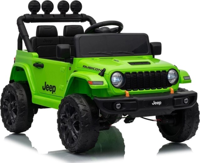 Električni autić Jeep Rubicon 24 V zeleni