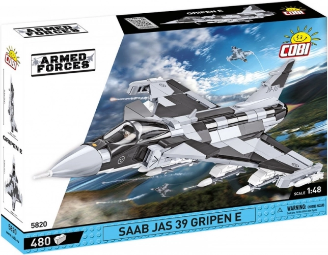Građevni set Lovac SAAB Jas 39 Gripen E - 480 kockica