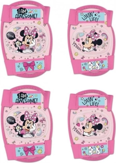 Kids' Disney Minnie knee and elbow pad set (4 pcs)