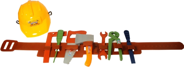 Dječji set alata s kacigom