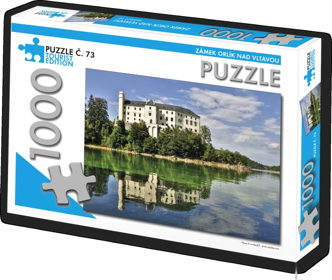 Puzzle Dvorac Orlík nad Vltavou 1000 Djelova