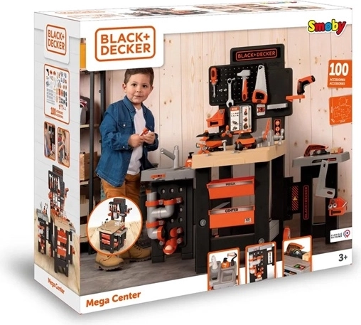 Smoby Black+Decker Mega Workshop