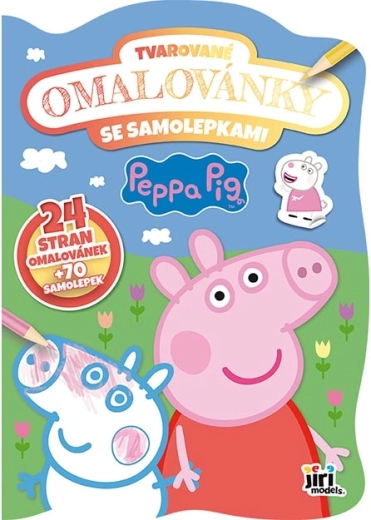 Oblikovanke Prase Peppa sa samoljepljivim naljepnicama