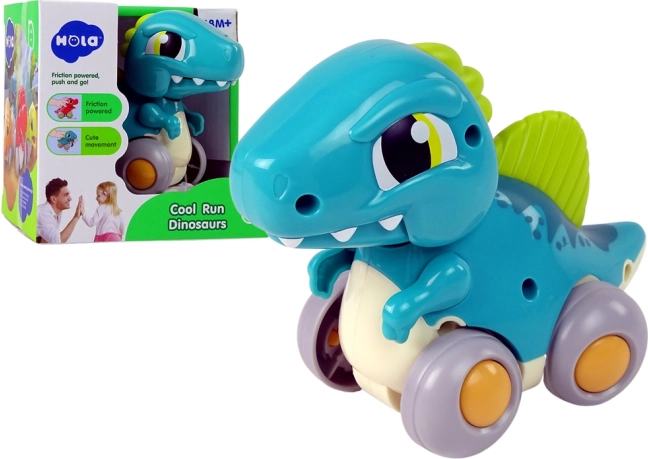 Dinosaurus na kotačima – plava figura Spinosaurusa