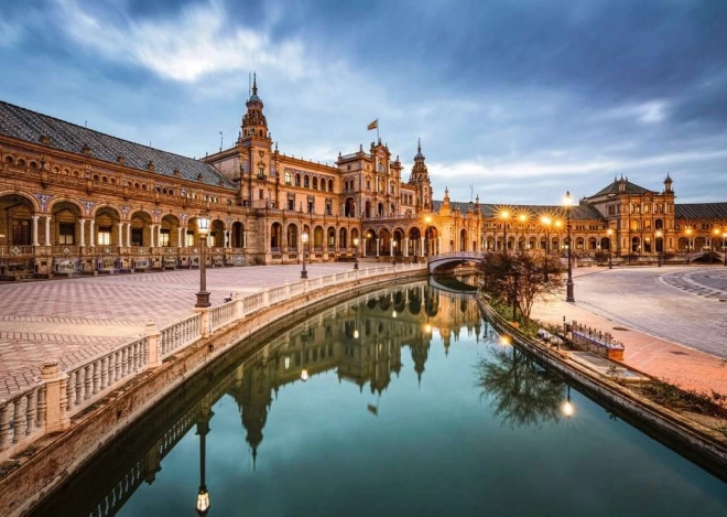 Puzzle RAVENSBURGER Španjolski trg Rim 1000 dijelova