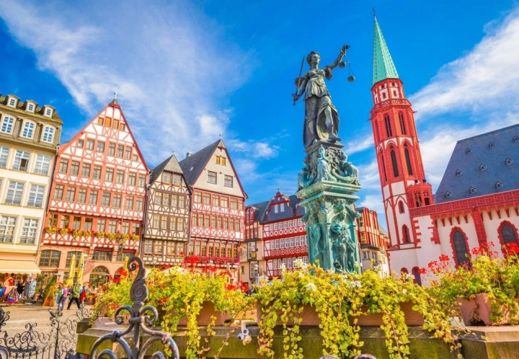 Bluebird puzzle Stari grad Frankfurt, 1000 dijelova