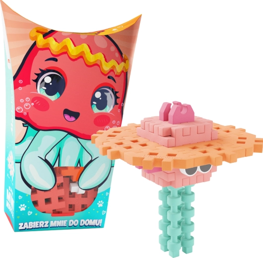 Konstruktor Mini Waffle Pocket Pets – Meduza