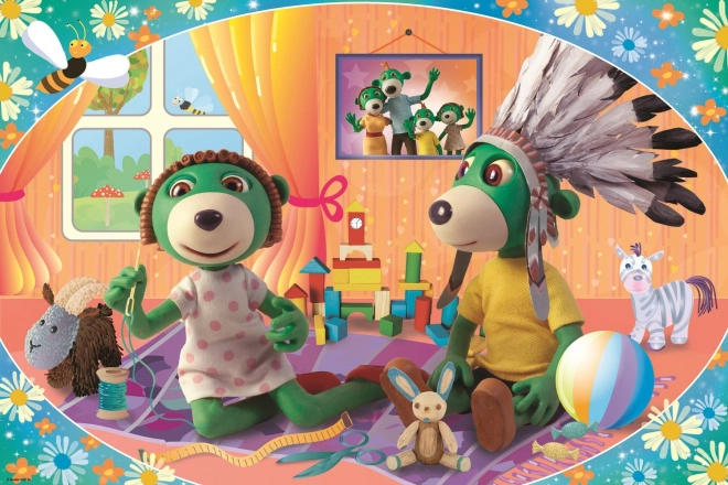 Puzzle Treflíci zajednička zabava MAXI 24 dijelova