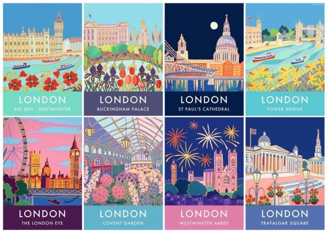 Ravensburger puzzle London u vintage stilu 1000 dijelova