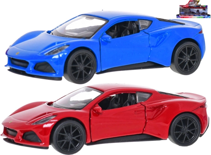 Metalni model automobila Lotus Emira 12 cm s povratnim mehanizmom (pull-back) - 1 komad