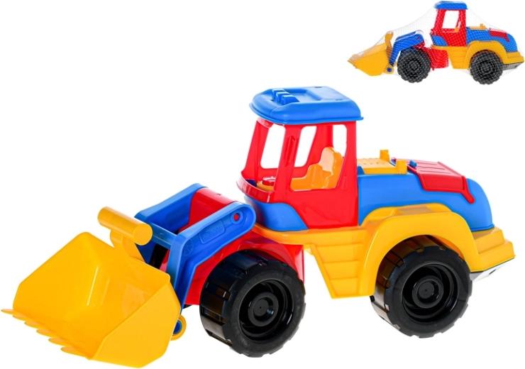 Plastic tractor loader 45 cm for sand and garden