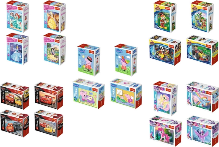 Puzzle Mini Maxi – šarene slagalice za najmlađe, 20 dijelova