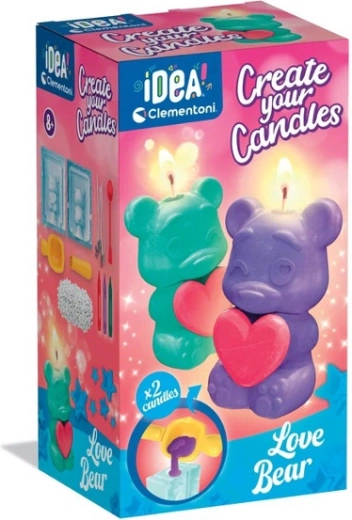 Mini tvornica svijeća Medvjedići – kreativni set za djecu