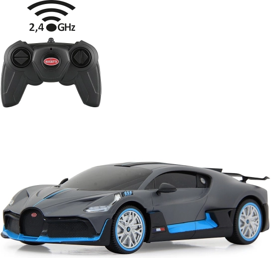 RC model automobila Bugatti Divo 1:24, sivi