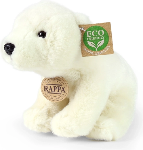 Plišani polarni medvjed 20 cm eco-friendly RAPPA