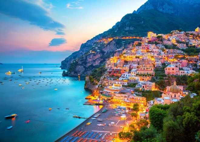 Enjoy puzzle Positano u sumrak 1000 dijelova
