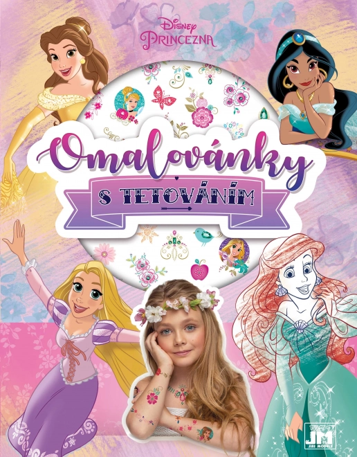 Bojanka s tetovažama Disney princeze