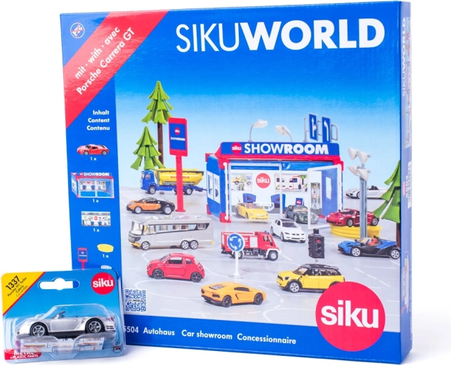 SIKU World autosalon s autićem Porsche 911 Turbo