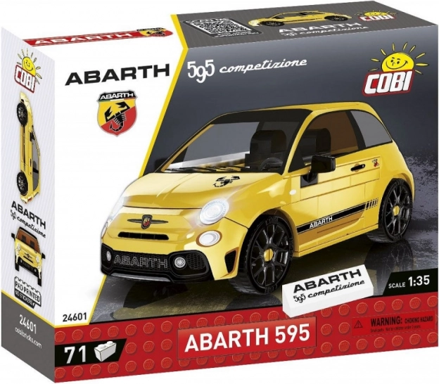 Konstruktorski set COBI ABARTH 595 Competizione 1:35