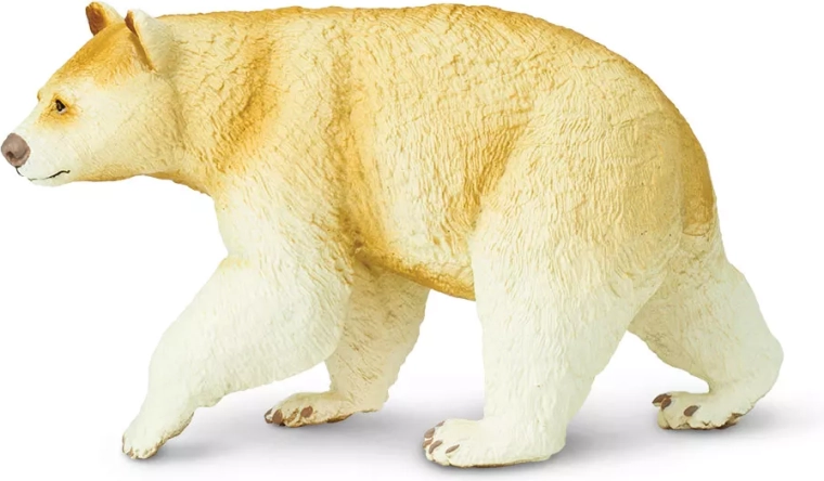 Safari Ltd. white black bear figurine - 1 piece