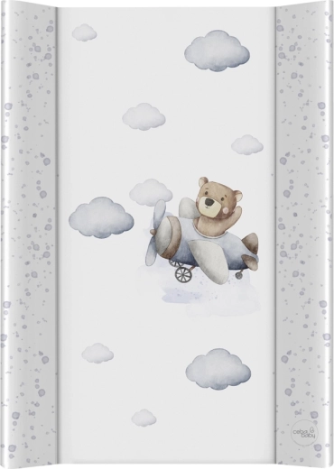 Ceba Baby čvrsta podloga za presvlačenje za krevetić Ultra Light Pilot Bear 50 × 70 cm