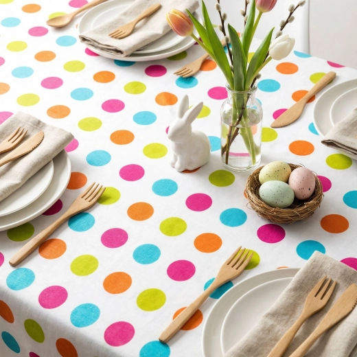 Easter flannel tablecloth 132 × 178 cm