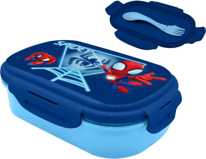 Kutija za užinu SPIDEY s kompletom pribora
